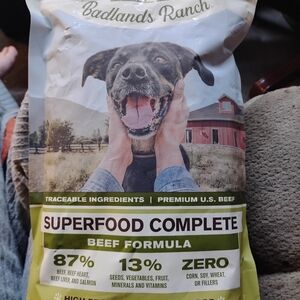 Superfood Complete Beef Formula Dog Food
